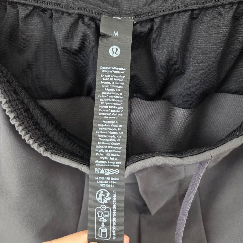 Lululemon Men's License to Train Joggers Gray Med - Picture 7 of 8